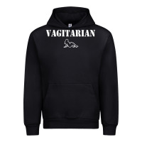 Black vagitarian Urban Hoodie - artisFamous