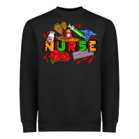 Black mexican nurse Heavyweight Sweatshirt - AdoDesignShop