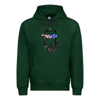 Forest Green beer'd funny Urban Hoodie - artisFamous