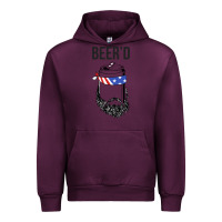 Mauve Wine beer'd funny Urban Hoodie - artisFamous