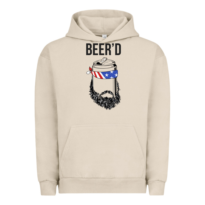 Beer'd Funny Urban Hoodie by artisFamous | Teevron