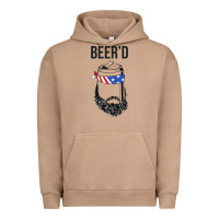 Pigment Burro beer'd funny Urban Hoodie - artisFamous