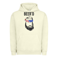 Pigment Pistachio beer'd funny Urban Hoodie - artisFamous