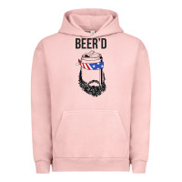 Pigment Salmon beer'd funny Urban Hoodie - artisFamous