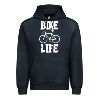 Navy bike life Urban Hoodie - artisFamous