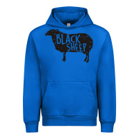 Cobalt black sheep silhouette Urban Hoodie - artisFamous