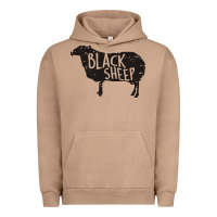Pigment Burro black sheep silhouette Urban Hoodie - artisFamous