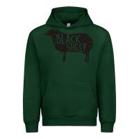 Forest Green black sheep silhouette Urban Hoodie - artisFamous