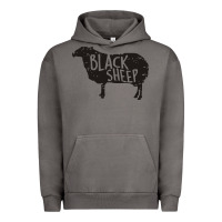 Pigment Tornado black sheep silhouette Urban Hoodie - artisFamous