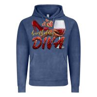 Vintage Denim birthday diva Vintage Hoodie - BundleAndBundleShop