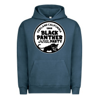 Pigment Midnight Navy oakland california 1966 black panther party Urban Hoodie - artisFamous
