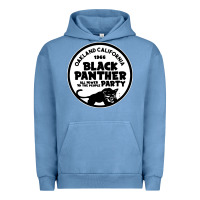 Pigment Pebble Blue oakland california 1966 black panther party Urban Hoodie - artisFamous