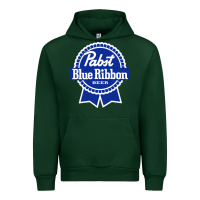 Forest Green pabst blue ribbon Urban Hoodie - artisFamous