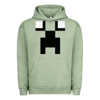 Pigment Oil Green Creeper Squad Urban Hoodie - artisFamous