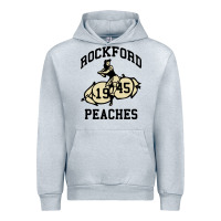 Heather Grey rockford peaches Urban Hoodie - artisFamous