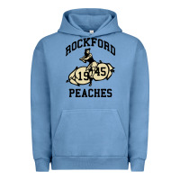 Pigment Pebble Blue rockford peaches Urban Hoodie - artisFamous