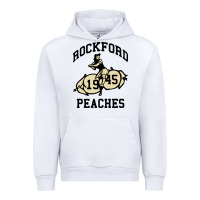 White rockford peaches Urban Hoodie - artisFamous