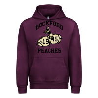 Mauve Wine rockford peaches Urban Hoodie - artisFamous