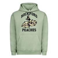 Pigment Oil Green rockford peaches Urban Hoodie - artisFamous