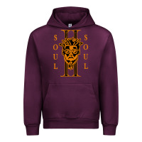 Mauve Wine soul ii Urban Hoodie - artisFamous