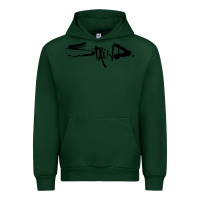 Forest Green staind Urban Hoodie - artisFamous