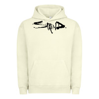 Pigment Pistachio staind Urban Hoodie - artisFamous