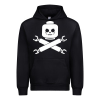 Black block face pirate Urban Hoodie - artisFamous