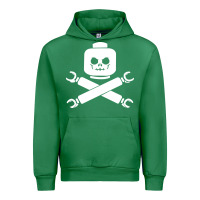 Emerald block face pirate Urban Hoodie - artisFamous