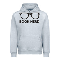 Heather Grey book nerd Urban Hoodie - artisFamous