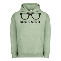 Pigment Oil Green book nerd Urban Hoodie - artisFamous