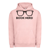 Pigment Salmon book nerd Urban Hoodie - artisFamous