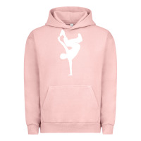 Pigment Salmon breakdancer Urban Hoodie - artisFamous