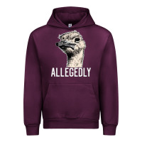 Mauve Wine letterkenny allegedly ostrich funny Urban Hoodie - artisFamous