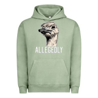 Pigment Oil Green letterkenny allegedly ostrich funny Urban Hoodie - artisFamous