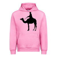Fuchsia Pink camel rider Urban Hoodie - artisFamous