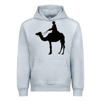 Heather Grey camel rider Urban Hoodie - artisFamous