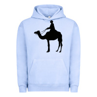 Pigment Grape Ice camel rider Urban Hoodie - artisFamous