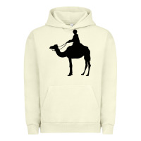 Pigment Pistachio camel rider Urban Hoodie - artisFamous