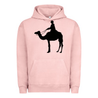 Pigment Salmon camel rider Urban Hoodie - artisFamous