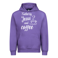 Tulip Fueled by jesus and coffee Urban Hoodie - artisFamous