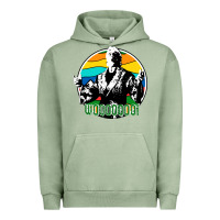 Pigment Oil Green woooo ric flair Urban Hoodie - artisFamous
