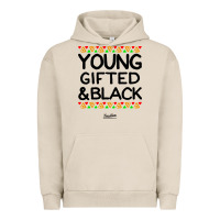 Pigment French Oak young gifted and black african american men Urban Hoodie - artisFamous