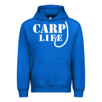 Cobalt carp life funny fish fishing Urban Hoodie - artisFamous
