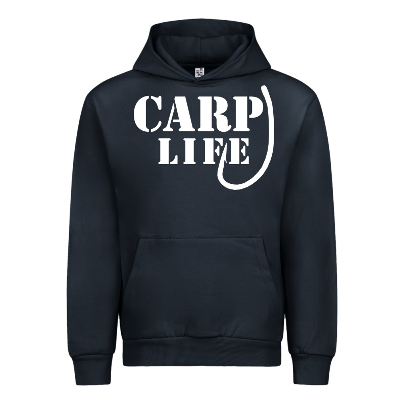 Carp Life Funny Fish Fishing Urban Hoodie by artisFamous | Teevron