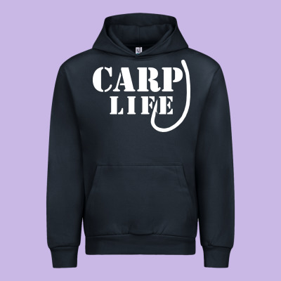 Carp Life Funny Fish Fishing Urban Hoodie Designed By Artisfamous