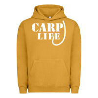Pigment Peanut Butter carp life funny fish fishing Urban Hoodie - artisFamous