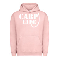 Pigment Salmon carp life funny fish fishing Urban Hoodie - artisFamous