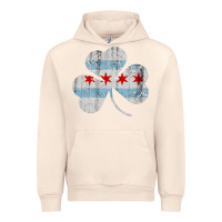 Sandshell irish chicago flag shamrock Urban Hoodie - artisFamous