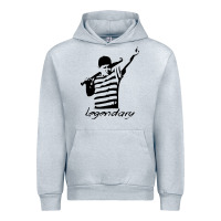 Heather Grey legendary hambino Urban Hoodie - artisFamous