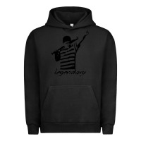 Pigment Black legendary hambino Urban Hoodie - artisFamous